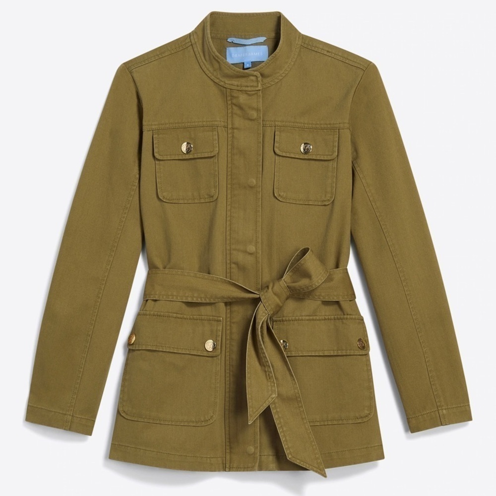 Draper James Field Jacket View 4